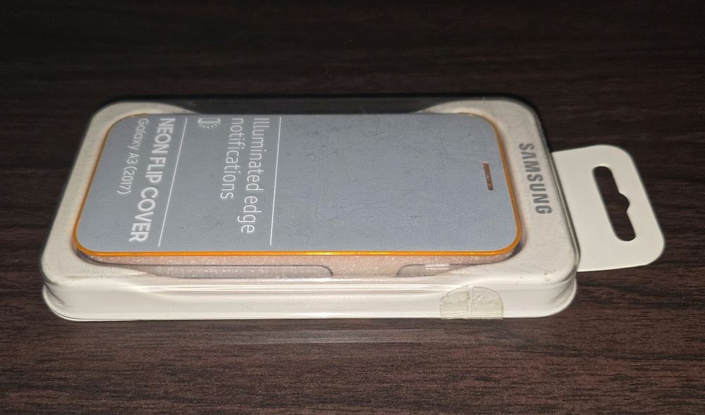 Husa flip smart activa originala Samsung Neon Flip Cover A3 2017 A320