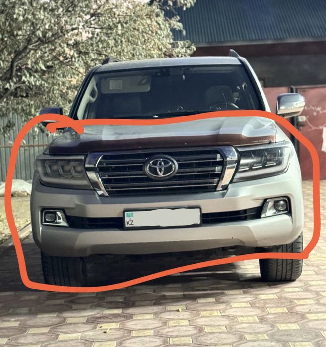 Фара, бампер, решетка Land Cruiser 200