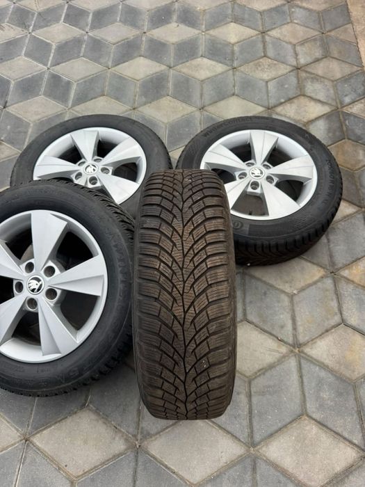 Jante Orig”Skoda R16(5x112)”Octavia 4/3/2/Superb/Yeti/Vw/Seat/Audi~