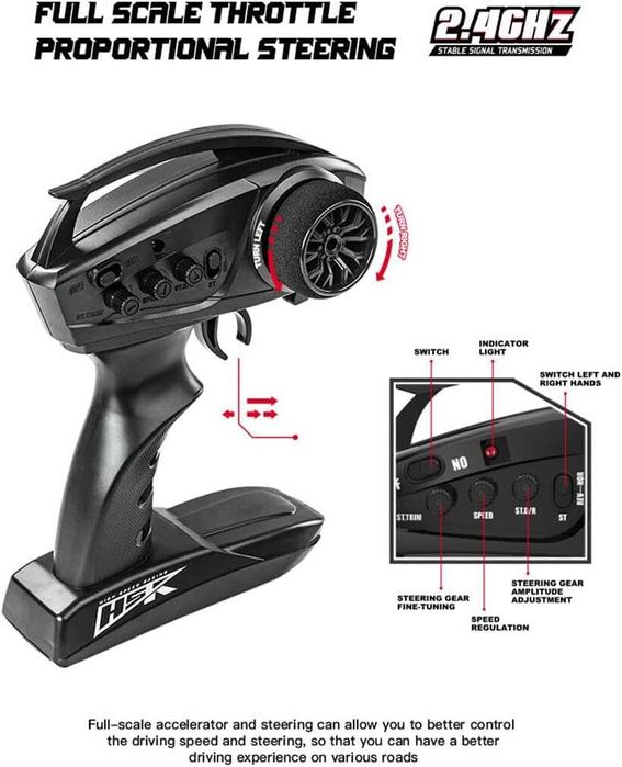 Чисто нов Офроуд RC Краулер Камион rcxperts HSR G2201-A, 1/16 4WD