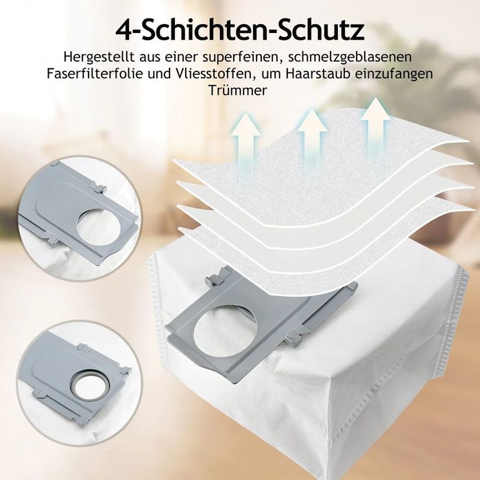Торбички за прах,  Roborock Q7 MAX/Roborock Q7 MAX+/Roborock S7.