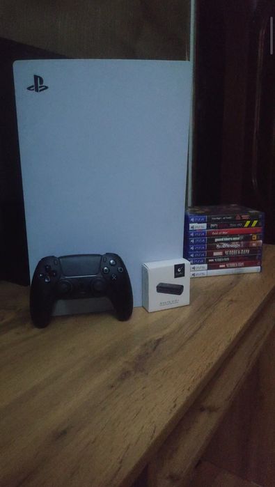 PlayStation 5 с играми и с ROUTE AIR+