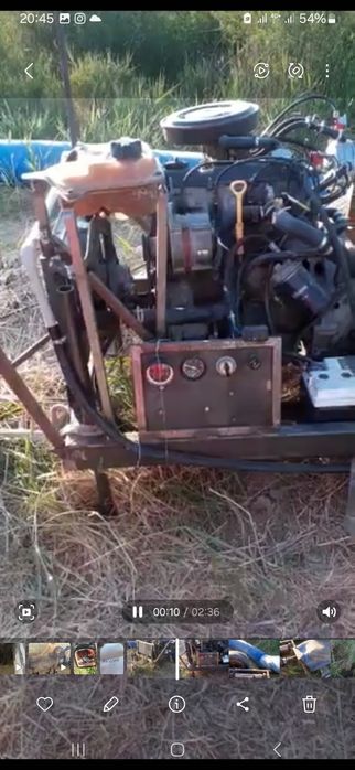 Матор помпа 200 мм