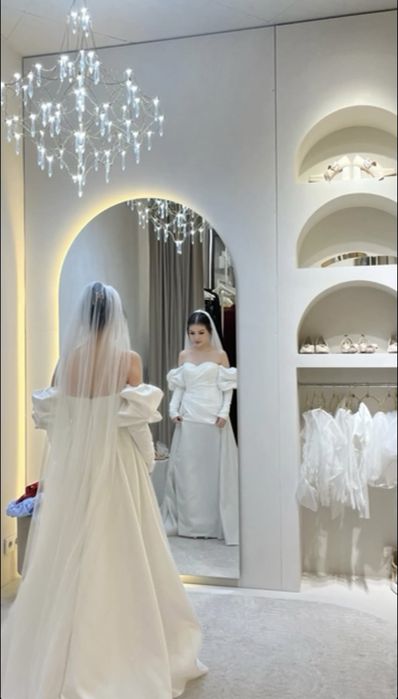 свадебное платье