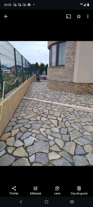 Oferta completă: Piatră naturală cu transport și montaj