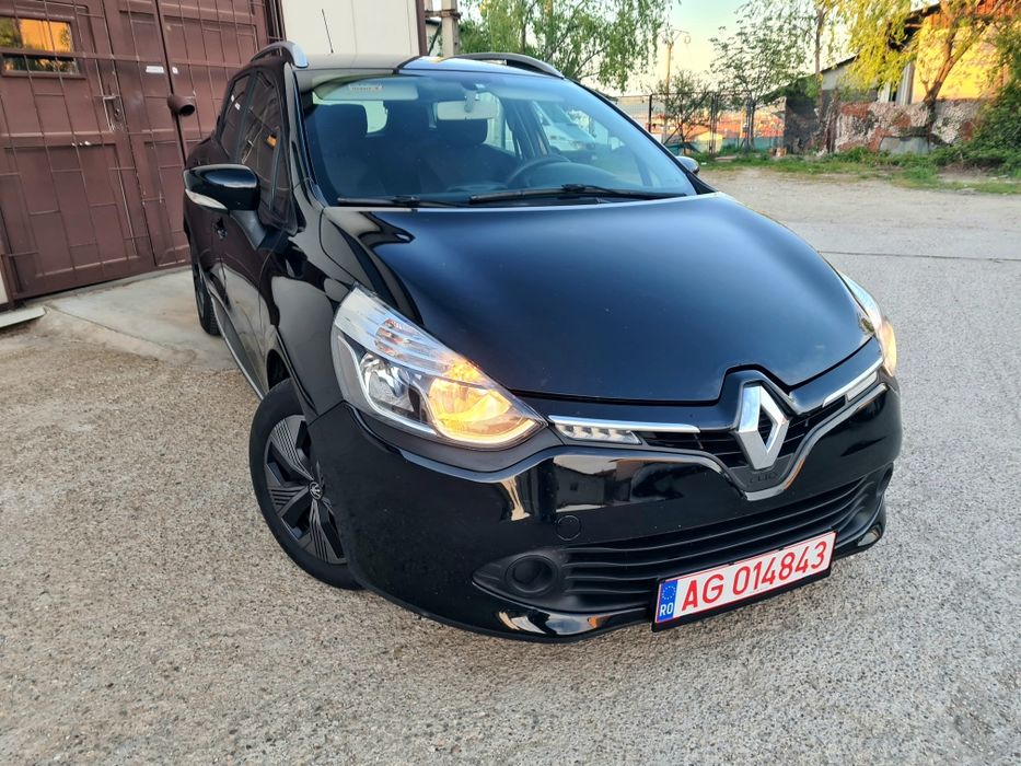Renault Clio IV-1.5 Dci90/an 2014/euro 5/Rar efectuat/nr rosii/Ac  navi/rate Tbi