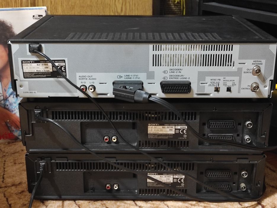 Видео Сони vhs HI-FI STREO