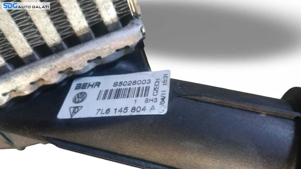 Radiator Intercooler Volkswagen Touareg 7P 3.0 TDI 2010 - 2018 Cod 7L6145804A [M9692]