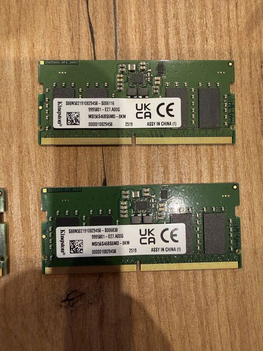 Ram DDR5 8gb 4800-5600mhz за лаптоп