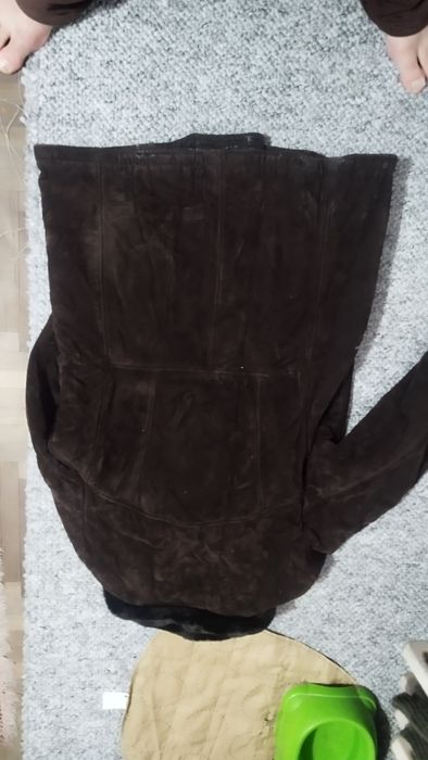 De vânzare palton unisex piele naturală oaie măr.48-50 ALLAN-DELLON