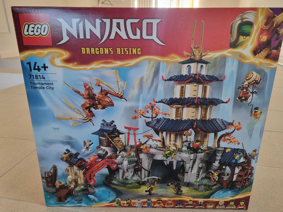 LEGO NINJAGO Temple City 71814 nou, original, sigilat, detin factura