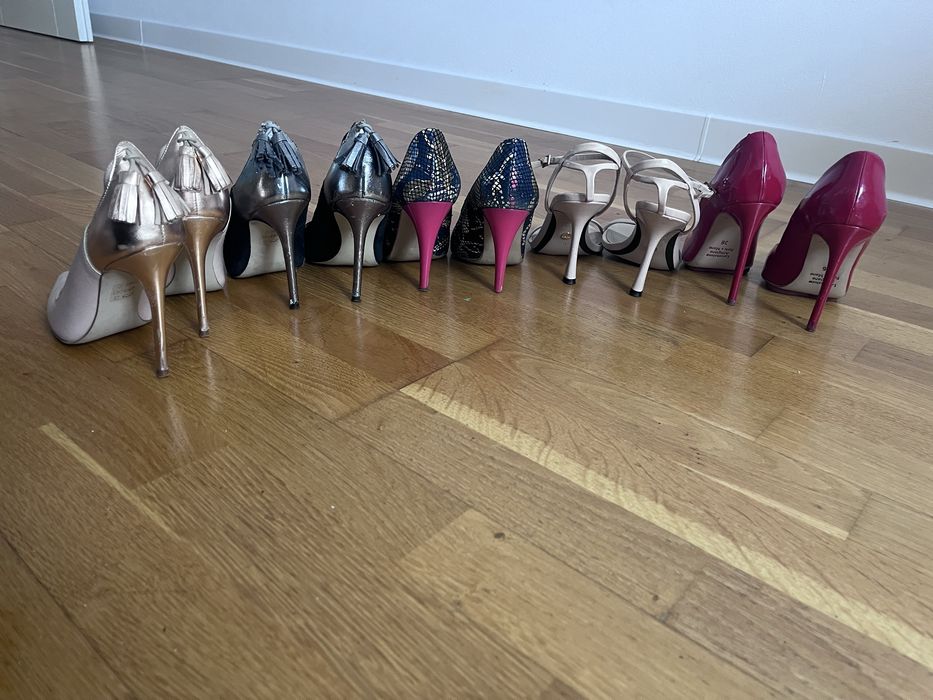 Pantofi piele naturala 36 Zara, Enzo Bertini, Minelli