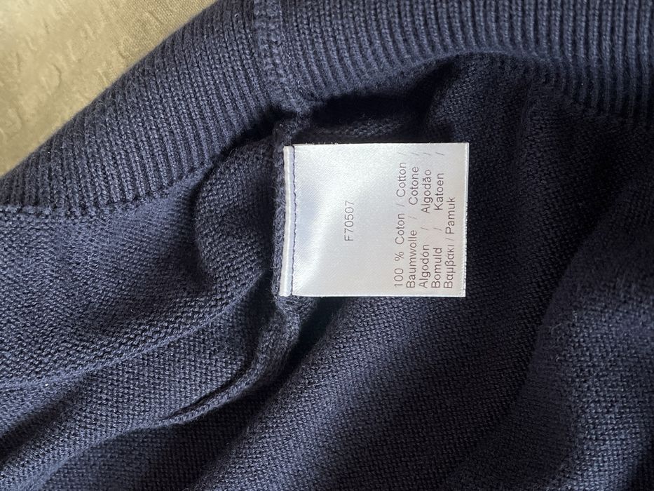 Lacoste v-neck sweater Navy