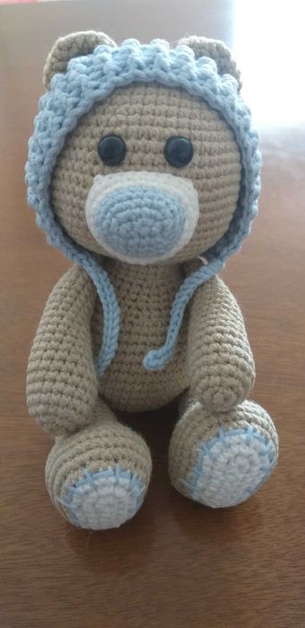 Вязаный Мишка-Тедди