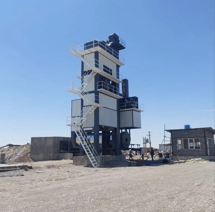 Продается Асфальт завод 140 т/ч zavod ko'mir bilan ishlaydi