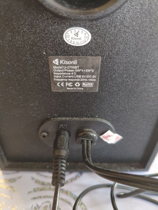 Колонки kisonli 2700BT