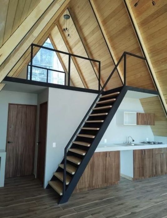 Cabane tip A frame la coamnda , Acceptam variante auto