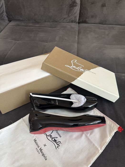 Maison Margiela x Louboutin Tabi - piele naturala/marime 39/full box