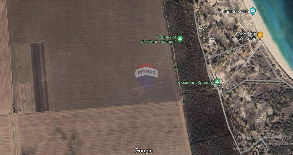 Продава се Парцел в с. Крапец, Област Добрич - 10000 кв.м за 37 €/кв.м - Снимка #1
