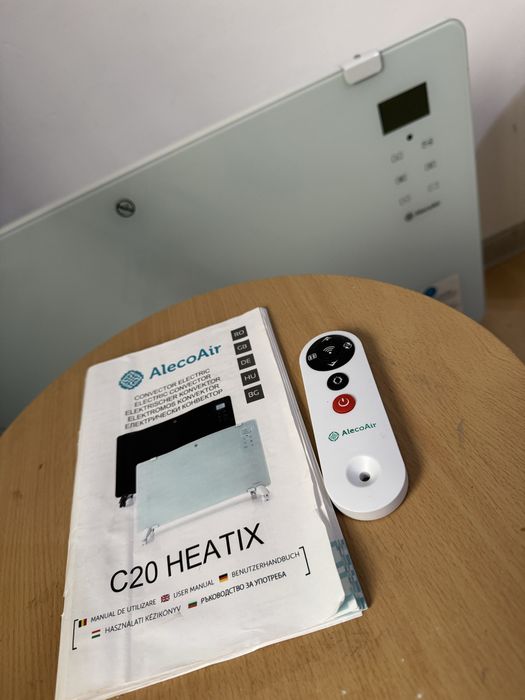 Calorifer electric cu convecție AlecoAir C20 HEATIX, Smart Wi-Fi, cu telecomandă