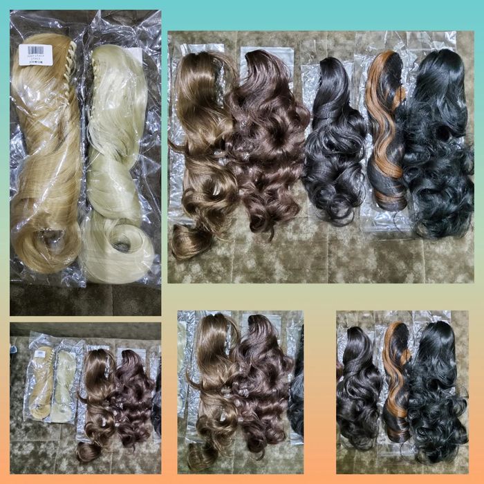 Шикарные парики и хвосты из канекалоне (термостойкие)