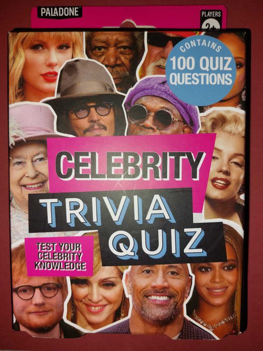 Joc trivia cu vedete celebrity in engleza