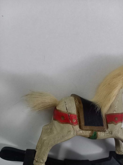 Jucarie cal lemn vintage