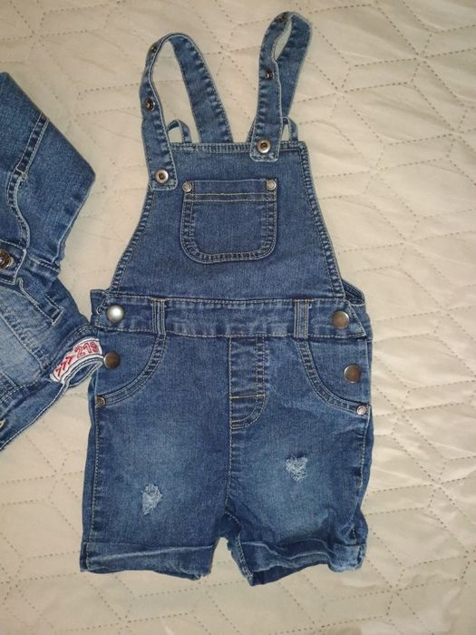 Яке и гащеризон от дънков плат