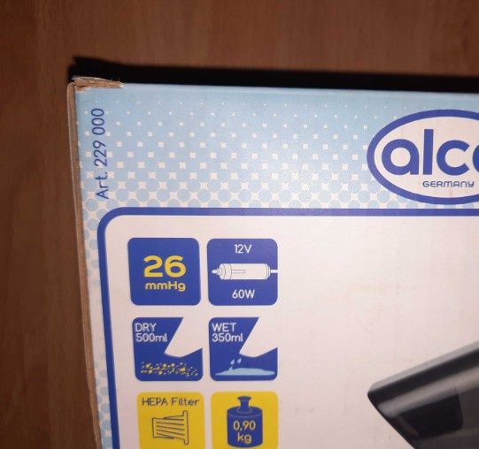 Aspirator auto de particole uscate și umede 12V Alca