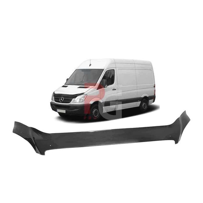Deflector capota pentru Mercedes Sprinter 2006-2014, lac de pian'