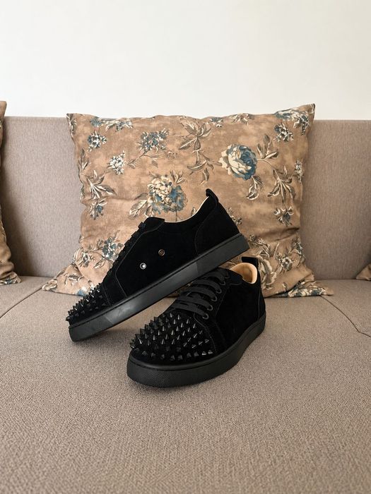 Adidasi Christian Louboutin Spikes Low Black Edition