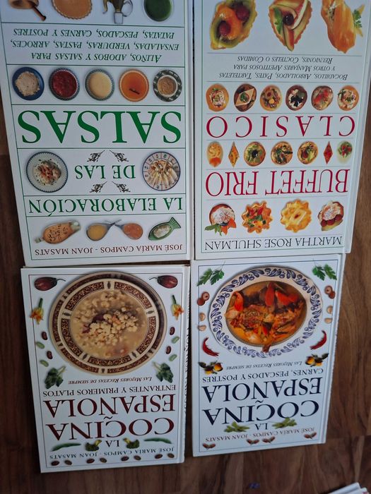 Готварски книги на испански език