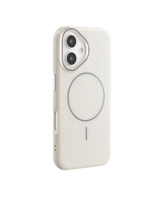 Husa Magsafe Lucioasa cu Sclipici Iphone 16 /16 PRO/16 PLUS/16 PRO MAX