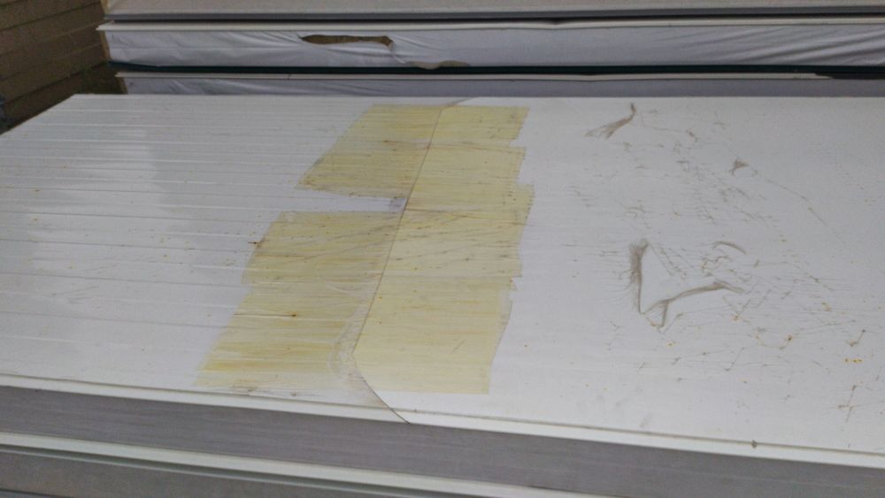 Panouri sandwich cu vata bazaltica de 20cm calitatea a 2-a