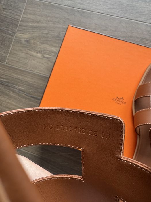 Hermes Oran sandals