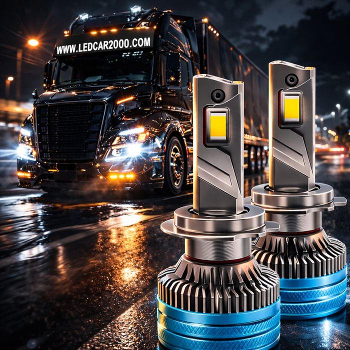 LED крушки за камиони – мощност и сигурност на пътя