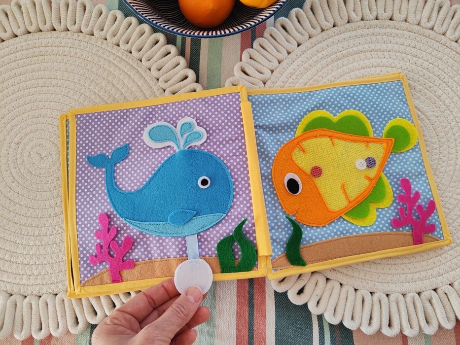 Тиха книжка / Quiet Book – Ръчно изработена с много любов!