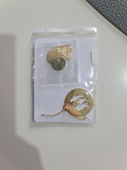 Bijuterii argint 925 suflat cu aur 14k