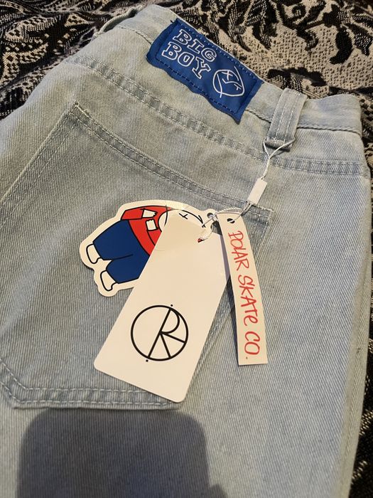 Джинсы биг-бой