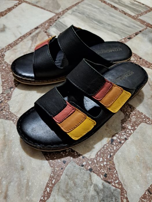 Удобни ортопедични сандали от естествена кожа – р-р 39