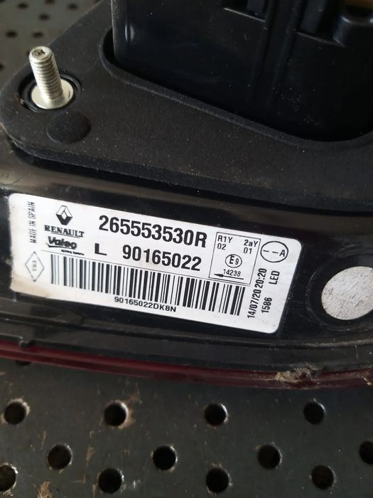 Stop tripla lampa stanga haion led renault kadjar ha hl 265553530r