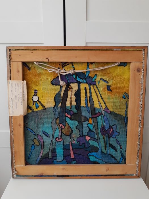 Картини 2бр. на Емилия Николова-Драгоева 1983г. и  Данелина Косева