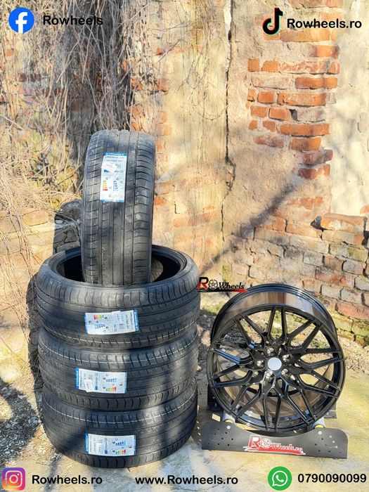 Jante bmw 20 R20 F01 F02 F10 F12 F13 E60 Seria 5 seria6 seria7 X3 X4 jante roti bmw Model R20 Model M cu Anvelope Vara sau iarna inclus