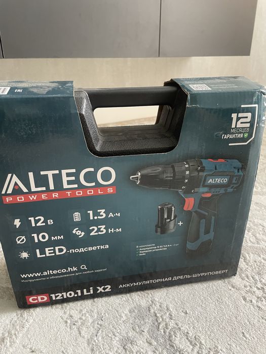 Продам Шуруповерт Alteco