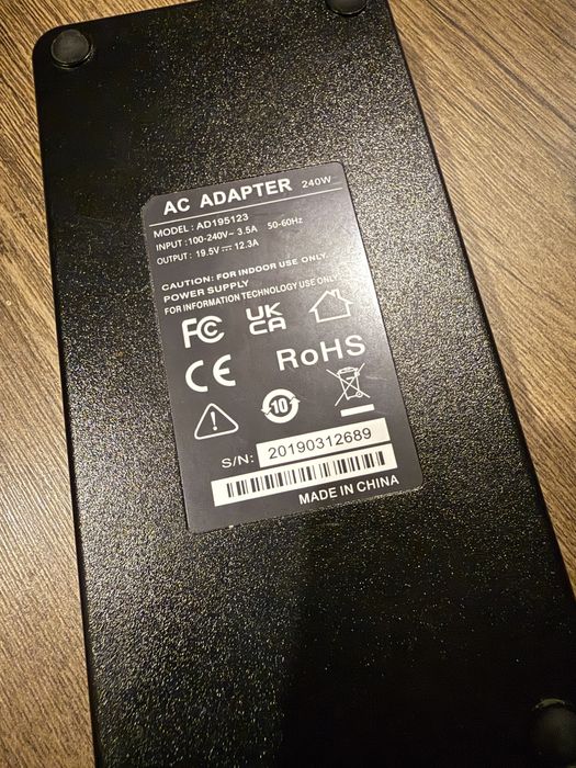 Зарядно за лаптоп DELL 240W 12.3A