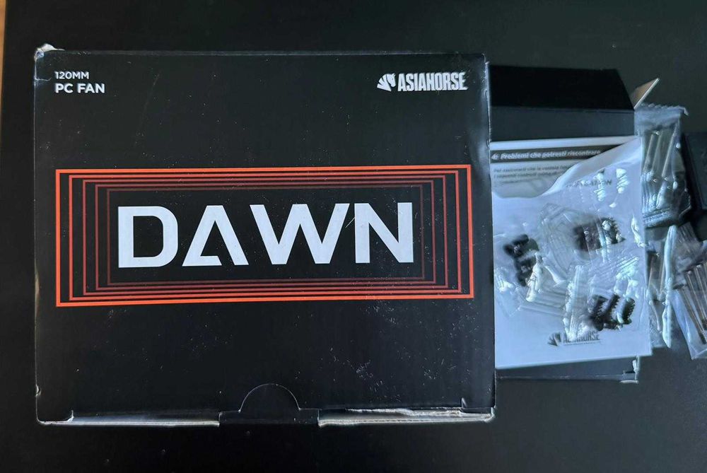 Pachet de 3 - Ventilator PC AsiaHorse DAWN 120mm Daisy Chain PWM Fans