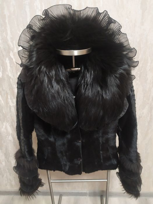 Женский полушубок натуральный