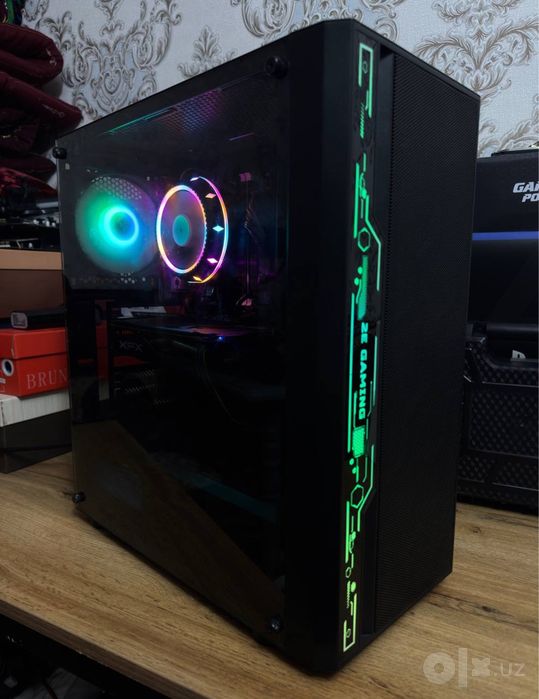Ortacha Gaming PC H61 Core i7-2600K DDR3 8x2 16Gb Ssd 512gb Rx570 4Gb
