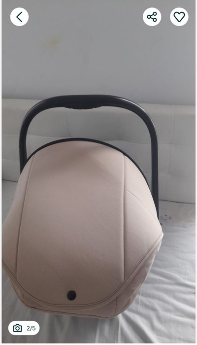 Scoica auto bebeluși, stabila, rezistenta, merge pana la 16 kg