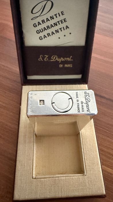 St. DuPont ligne 1 сребриста запалка